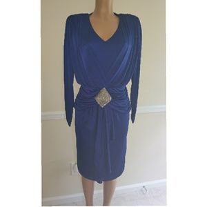 Vintage Cobalt Dress